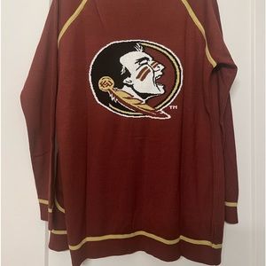 FSU cardigan sweater